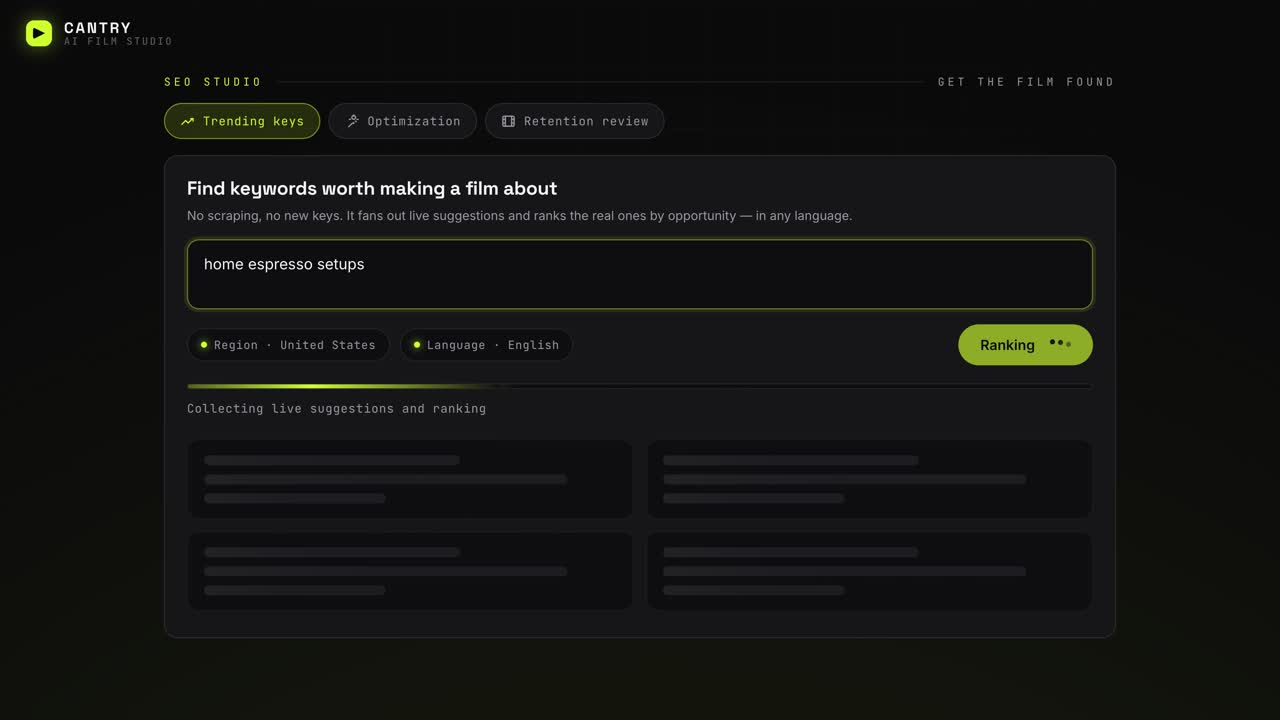 Slot for a second screencast